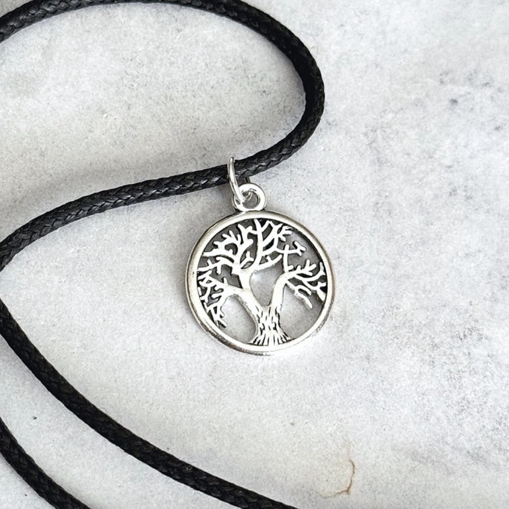 5 For $25💫Small Silver Tree of Life Pendant Necklace - Picture 4 of 5